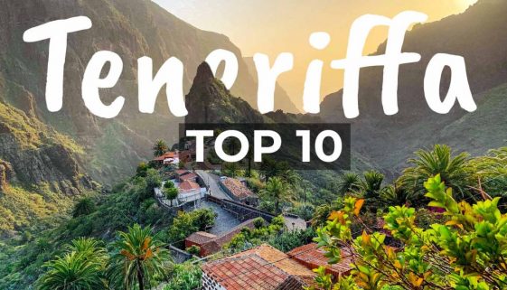 TOP 10 Sehenswürdigkeiten in Teneriffa Spanien - Cover