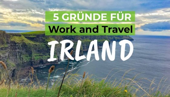 5 überzeugende Gründe für Work & Travel in Irland - Cover