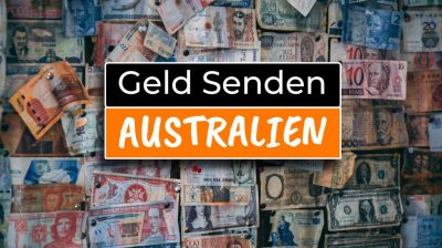 Geld von Australien nach Deutschland senden - Cover