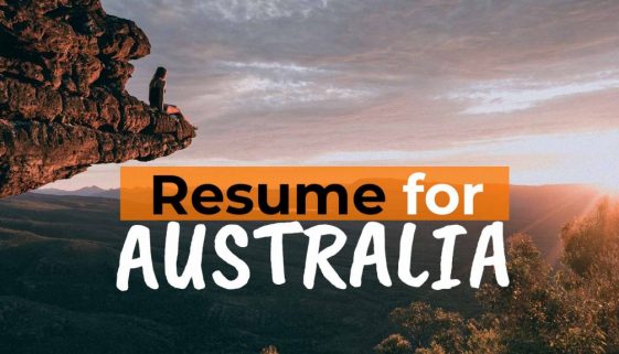 Things to know about your Australia resume