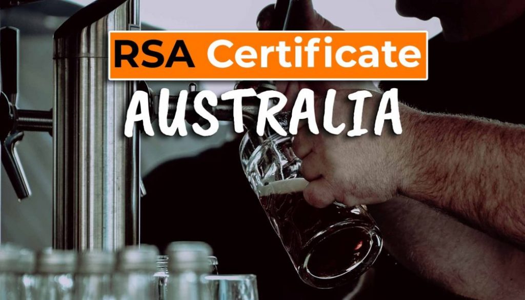 RSA Certificate in Australia - Cover