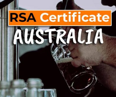 RSA Certificate in Australia - Cover