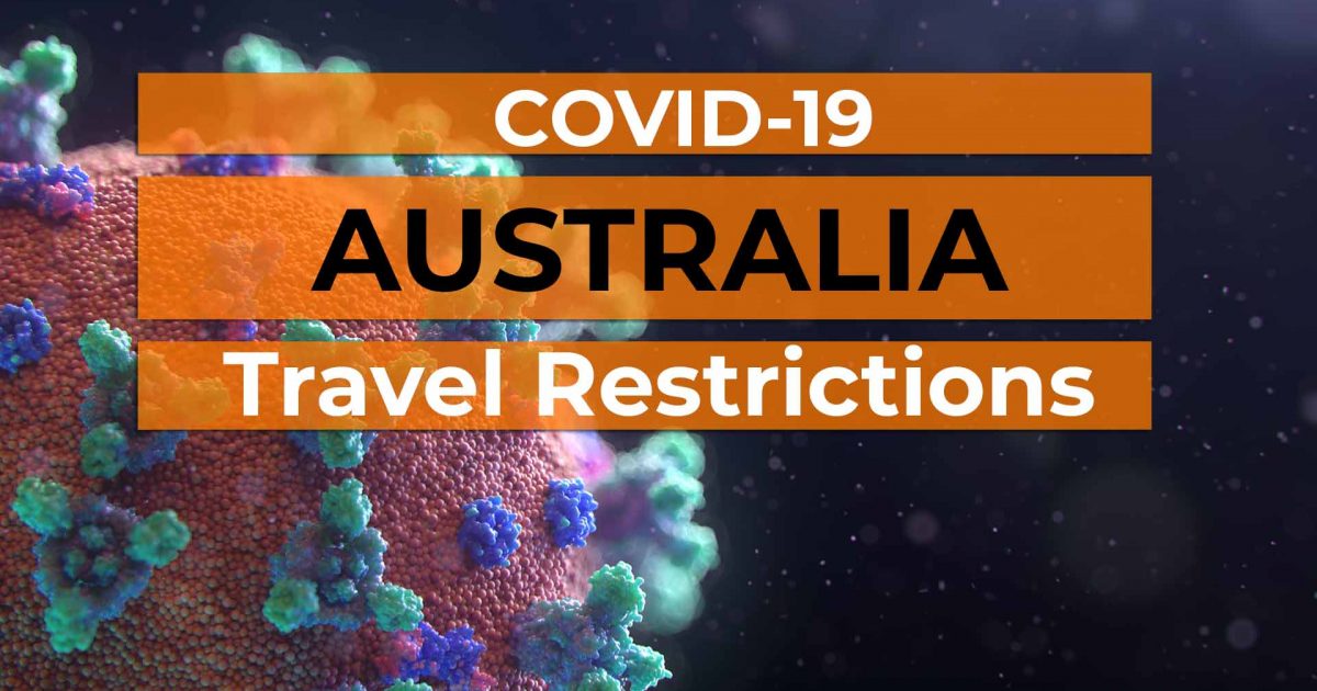 Covid-19 in Australia - Travel Restrictions & News 2020