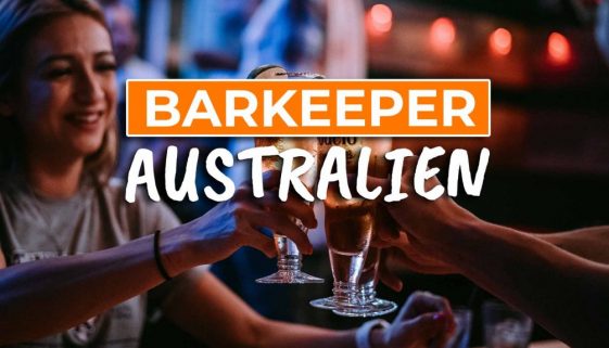 Wie bekommst du einen Job als Barkeeper in Australien - Cover