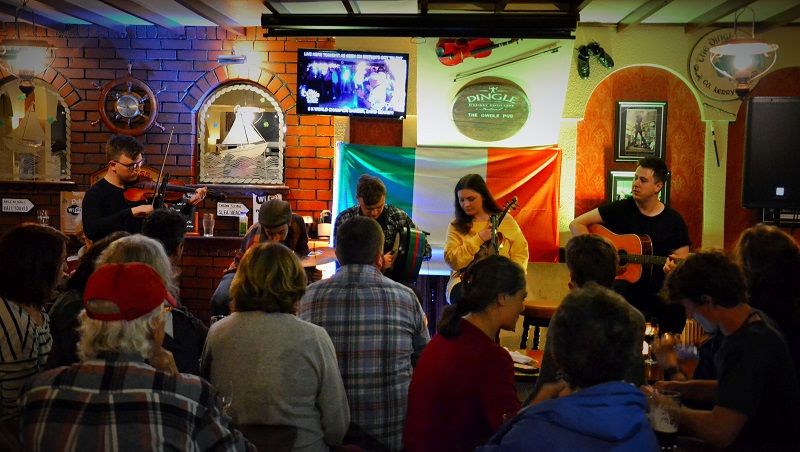 Ireish pubs on Dingle Ireland
