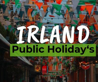 Bigest 5 Public Holidays in Ireland - Cover