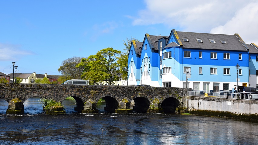 Sligo city northwest Ireland